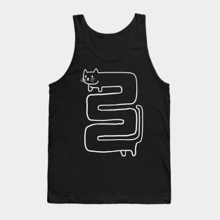 Flexible Cat Tank Top